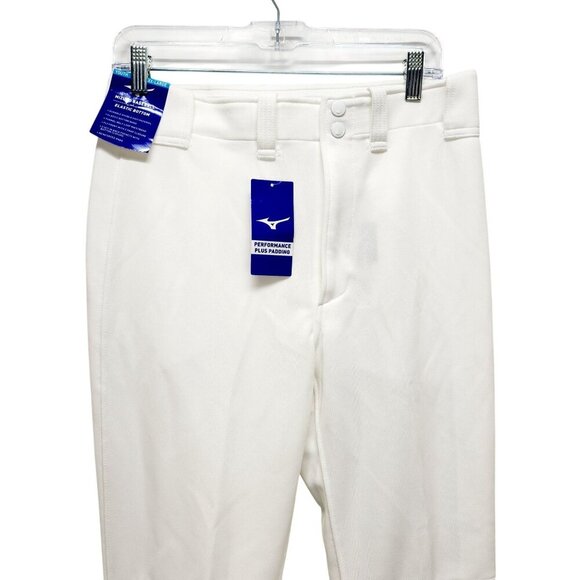 Mizuno Youth Size XX-Large White Baseball Pants Elastic Bottom Durable 32X34 - Picture 5 of 13